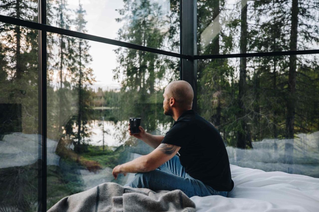 Magical Pond Nature Igloos Ruka Exteriér fotografie