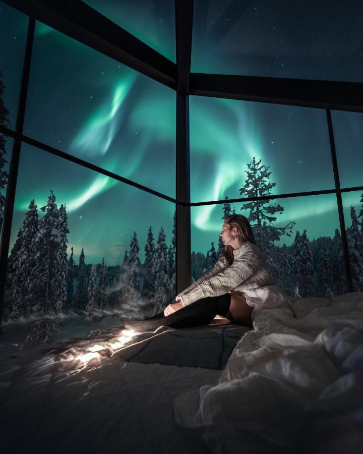 Magical Pond Nature Igloos Ruka Exteriér fotografie